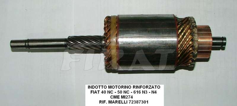 INDOTTO MOTORINO FIAT 40 NC - 50 NC - 616 N3/4